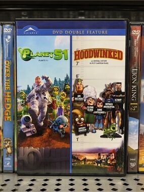 Planet 51 & Hoodwinked DVD Double Feature Family Animated Movies 2 Disc